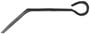 sear spring, flat style, tempered, left hand